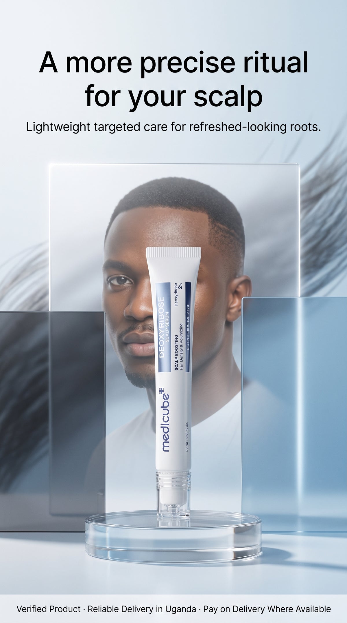Medicube Deoxyribose Scalp Serum – 2% Scalp Boosting & Volumizing (20ml) MEN