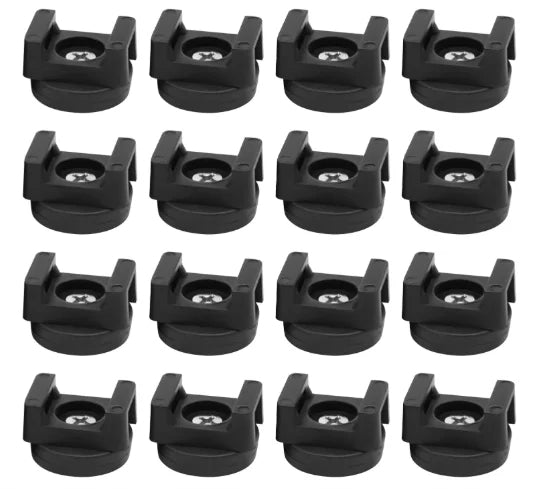GJAHSH Heavy-Duty Magnetic Cable Tie Mounts (12-Pack)