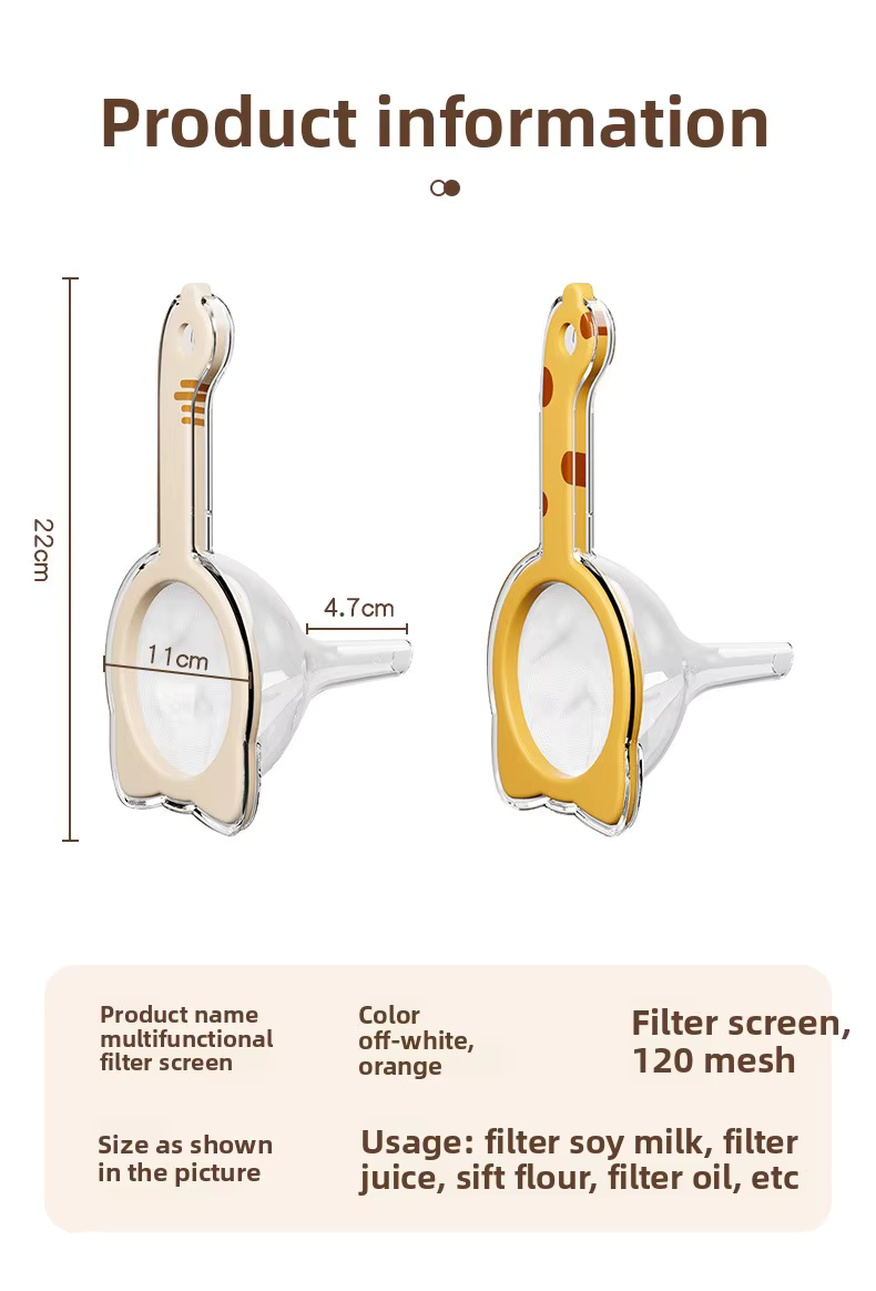 Patent-Design Ultra-Fine Kitchen Mesh Strainer