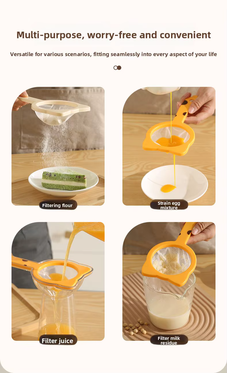 Patent-Design Ultra-Fine Kitchen Mesh Strainer