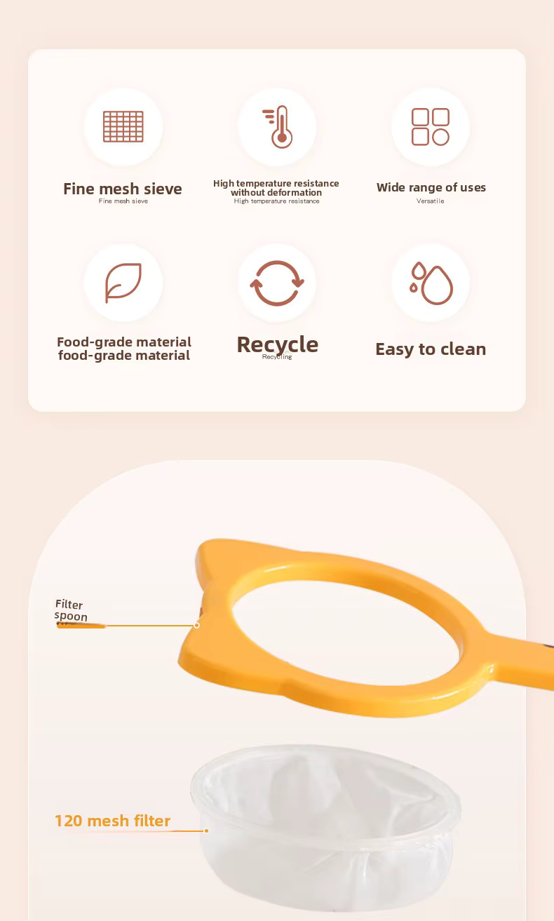Patent-Design Ultra-Fine Kitchen Mesh Strainer