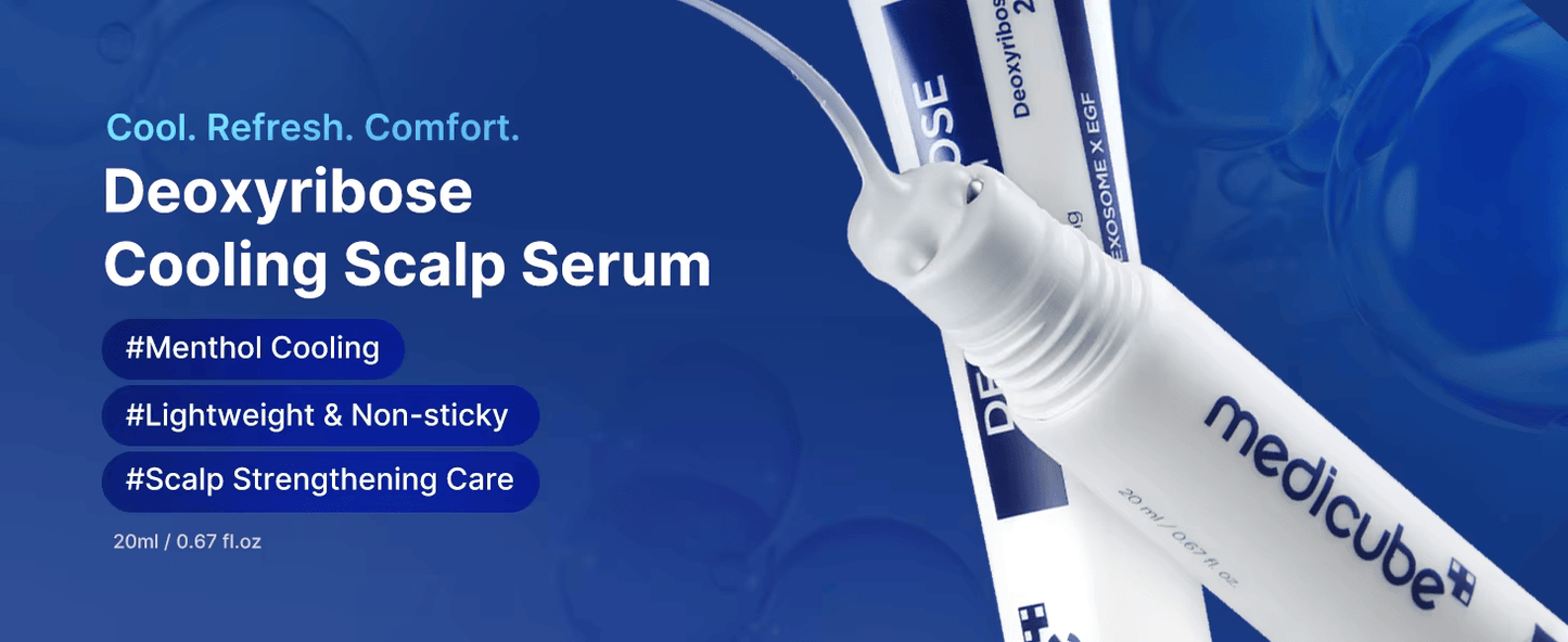 Medicube Deoxyribose Scalp Serum – 2% Scalp Boosting & Volumizing (20ml)