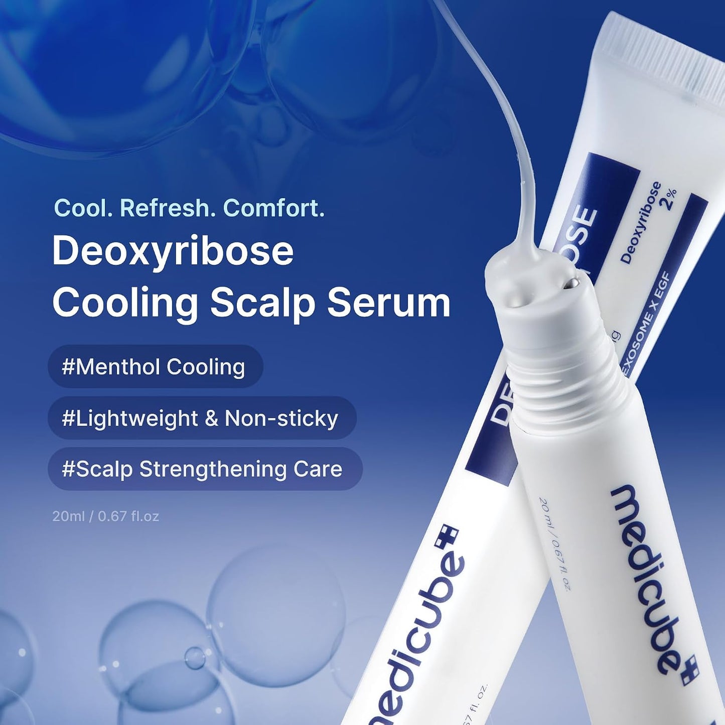 Medicube Deoxyribose Scalp Serum – 2% Scalp Boosting & Volumizing (20ml)