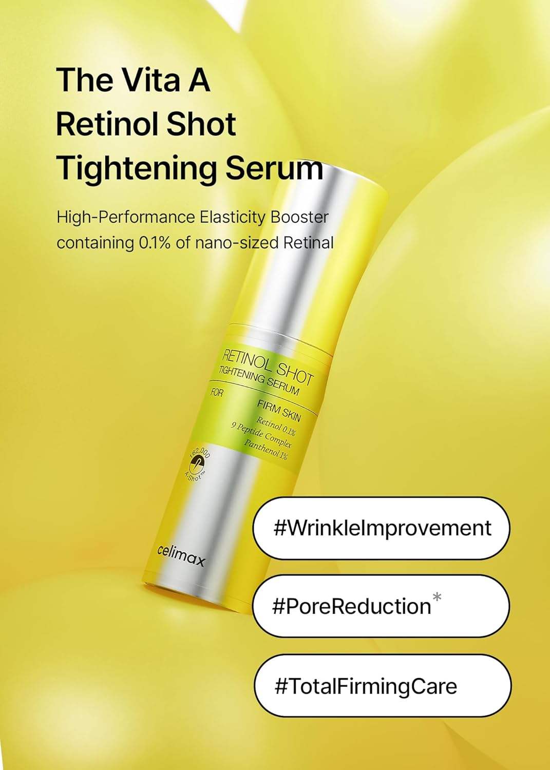 Celimax Retinol Shot & Retinal Booster Pack – Anti-Aging Firming Duo