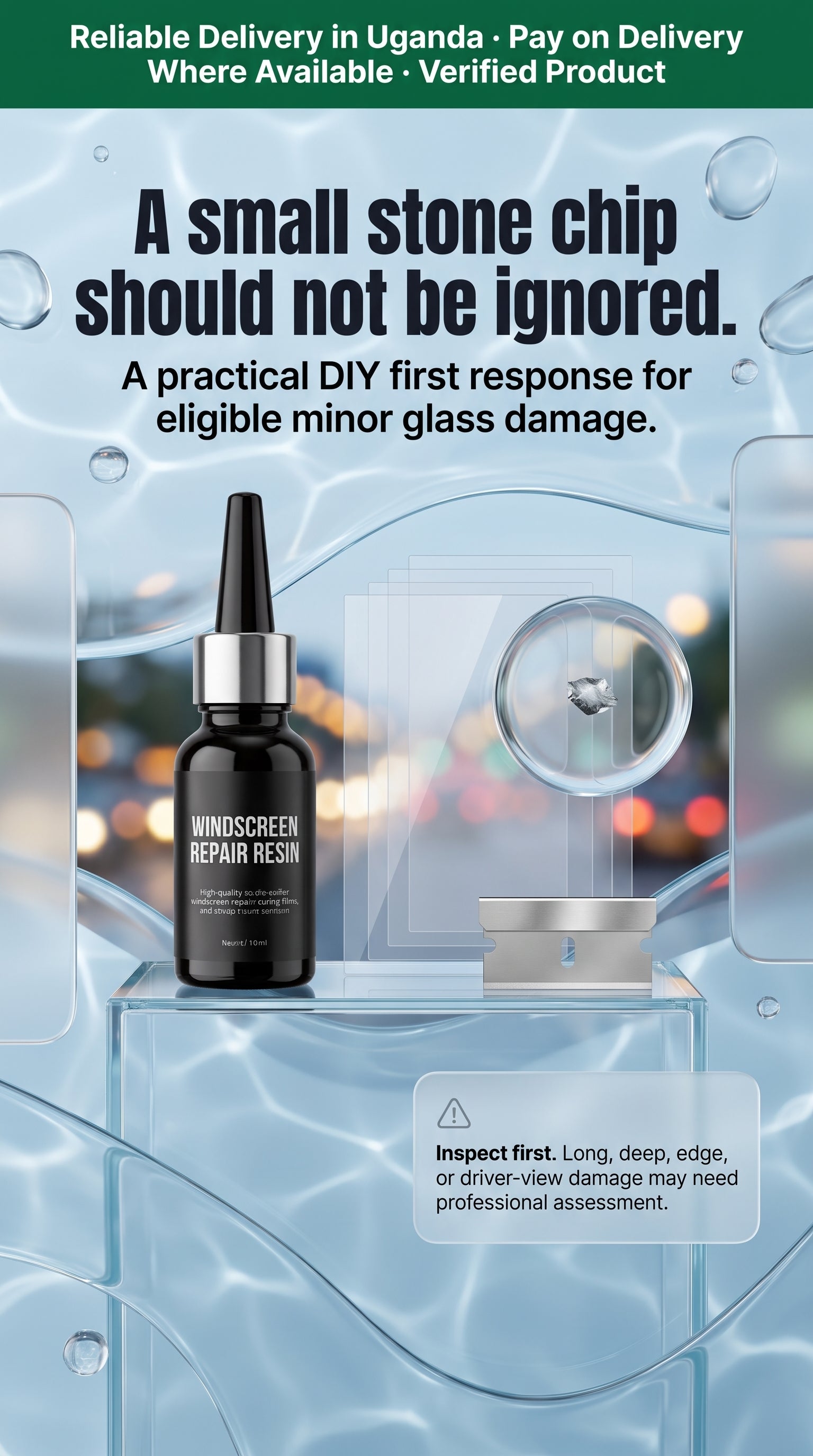 Cracks Gone Glass Repair Kit