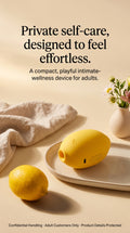 Lem™ Discreet Lemon-Shaped Air-Suction Clitoral Massager